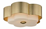 Troy Allure 2 Light Ceiling Light in Gold Leaf