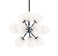 Matteo Soleil 12 Light Chandelier In Chrome