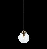 Matteo The Bougie 1 Light Chandelier In Aged Gold Brass