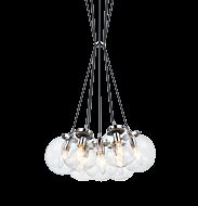 Matteo The Bougie 7 Light Pendant Light In Chrome