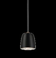 Matteo Luca 1 Light Pendant Light In Black