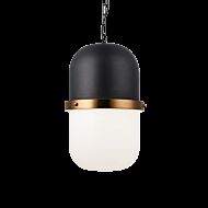 Matteo Tillie 3 Light Pendant Light In Matte Black