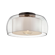 Troy Candace Ceiling Light in Graphite