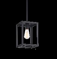 Matteo Flare 1 Light Pendant Light In Black