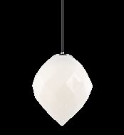 Matteo Gemma 1 Light Pendant Light In White