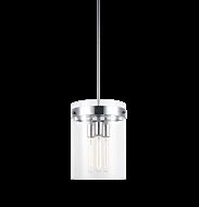 Matteo Zale 3 Light Pendant Light In Chrome