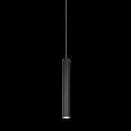 Matteo Rowan 1 Light Pendant Light In Oxidized Black