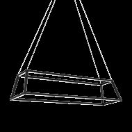 Matteo Carlington 1 Light Chandelier In Matte Black