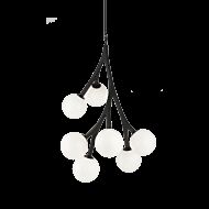 Matteo Rami 7 Light Chandelier In Black