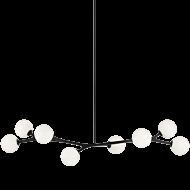 Matteo Rami 8 Light Chandelier In Black