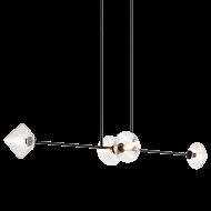 Matteo Novo 4 Light Pendant Light In Black