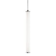 Caden LED Pendant in Satin Nickel