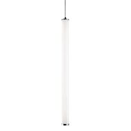 Caden LED Pendant in Satin Nickel