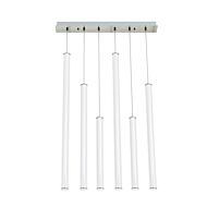 Caden LED Linear Pendant in Satin Nickel