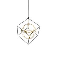 Kuzco Monza LED Contemporary Chandelier in Brass