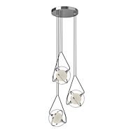 Aries LED Chandelier in Chrome by Kuzco Lighting