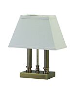 Coach 1-Light Table Lamp in Antique Brass