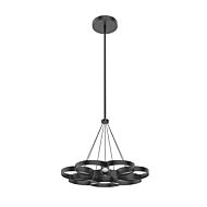 Maestro LED Chandelier in Black by Kuzco Lighting