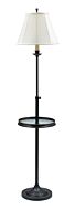 Club 1-Light Floor Lamp in Oil Rubbed Bronze