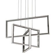 Cole LED Pendant in Satin Nickel by AFX Lighting