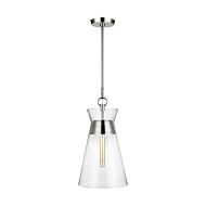 Atlantic Pendant Light in Polished Nickel by Chapman & Myers