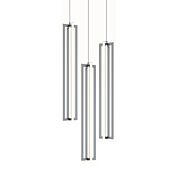 Cass LED Pendant in Satin Nickel by AFX Lighting