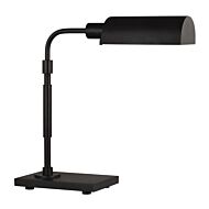 Kenyon One Light Task Table Lamp in Aged Iron by Visual Comfort Studio