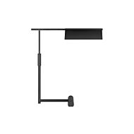 Foles One Light Table Lamp in Midnight Black by Visual Comfort Studio