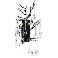 CWI Anita 3 Light Wall Sconce With Black Finish