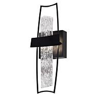 CWI Guadiana 5 in LED Black Wall Sconce