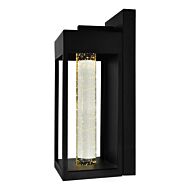 CWI Rochester LED Integrated Black Outdoor Wall Light