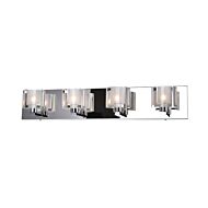 CWI Tina 4 Light Wall Sconce With Chrome Finish