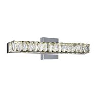 CWI Milan LED Vanity Light With Chrome Finish