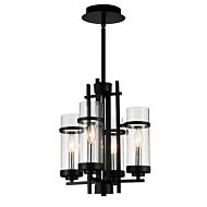 CWI Sierra 4 Light Up Mini Pendant With Black Finish