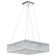 CWI Dannie 8 Light Chandelier With Chrome Finish