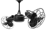 Duplo-Dinamico 36 39" Ceiling Fan in Matte Black