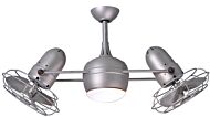 Dagny 1-Light 41 40" Ceiling Fan in Brushed Nickel