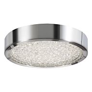 Diamonds LED Flush Mount in Polished Chrome by AFX Lighting