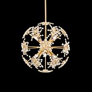 Esteracae Six Light Pendant in Heirloom Gold by Schonbek