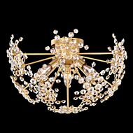 Esteracae Three Light Semi Flush Mount in Heirloom Gold by Schonbek