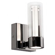 Delphia LED Wall Sconce in Polished Chrome by AFX Lighting