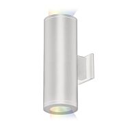 Tube Arch 2-Light LED Wall Light in White