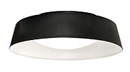 Duncan LED Flush Mount in Black and White by AFX Lighting