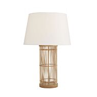 Panama One Light Table Lamp in Natural by Arteriors