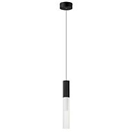 Reeds LED Pendant in Black by ET2