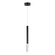 Diaphane LED Pendant in Black by ET2