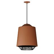 Phoenix LED Pendant in BrickBlack by ET2