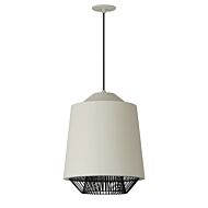 Phoenix LED Pendant in Gray  Black by ET2