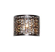 ET2 Inca LED 8 Inch Bronze Flush Mount in Cognac Finish