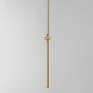 ET2 Lighting Dorian 3-Light Single Pendant in Gold